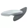 Nobo borrador para pizarra blanca de vidrio, paños secos de limpieza de pizarra, plata, 42 mm, 200 mm, 58 mm, 90 g