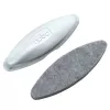 Nobo borrador para pizarra blanca de vidrio, paños secos de limpieza de pizarra, plata, 42 mm, 200 mm, 58 mm, 90 g