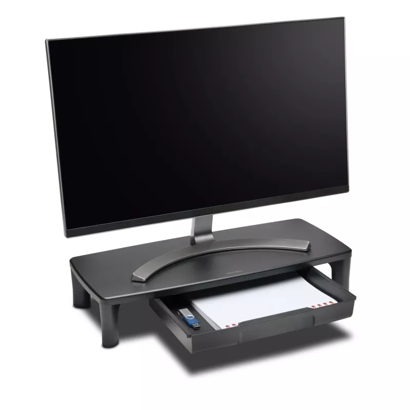 Soporte para monitor Kensington SmartFit con cajón, independiente, 15 kg, 76,2 cm (30