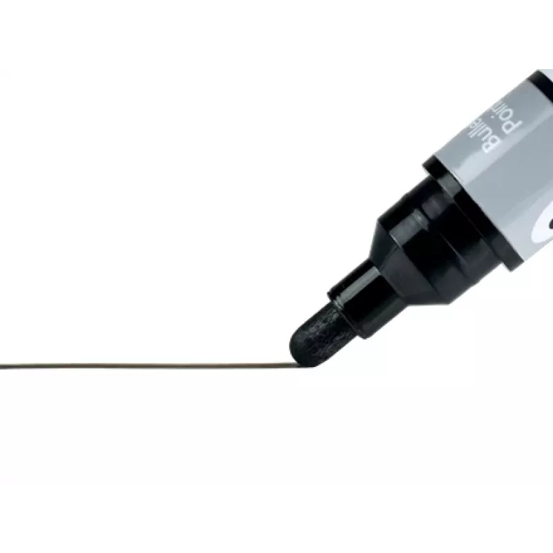 Rotuladores de tinta líquida para pizarra blanca Nobo, punta redonda, pack de 10, 10 uds., multicolor, punta redonda, colores surtidos, 3 mm, 38 mm