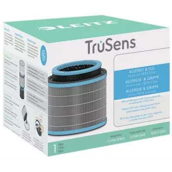 Leitz Cartucho de filtro HEPA 3 en 1 antivírico para alergias y gripe para purificador de aire mediano TruSens Z-2000 / Z-2500