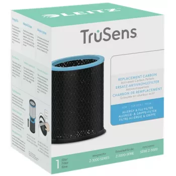 Filtro de carbón de repuesto Leitz para filtro para alergias y gripe grande TruSens Z-3000 / Z-3500, pack de 1