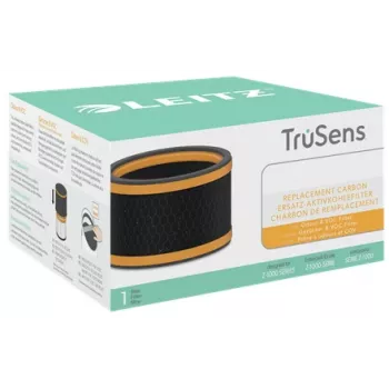 Filtro de carbón de repuesto Leitz para filtro para olores y COV pequeño TruSens Z-1000, pack de 1