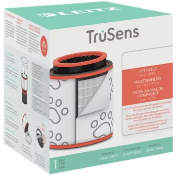 Filtro HEPA 3 en 1 para mascotas Leitz para purificador de aire grande TruSens Z-3000 / Z-3500