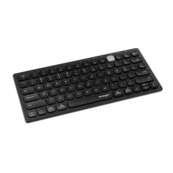 Teclado compacto inalámbrico dual Kensington - PN, mini, inalámbrico, Bluetooth, QWERTY, negro