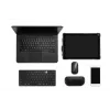 Teclado compacto inalámbrico dual Kensington - PN, mini, inalámbrico, Bluetooth, QWERTY, negro