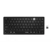 Teclado compacto inalámbrico dual Kensington - PN, mini, inalámbrico, Bluetooth, QWERTY, negro