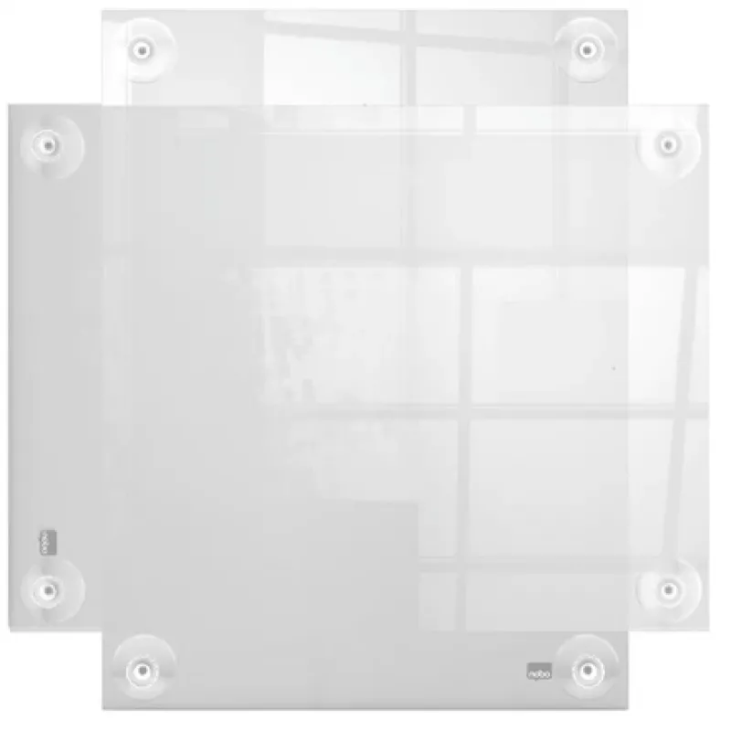 Soporte de pared de acrílico transparente para marcos de póster intercambiables A4 Nobo Premium Plus