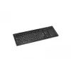 Teclado Kensington AdvanceFit inalámbrico negro Bélgica, tamaño completo (100%), inalámbrico, RF inalámbrico, AZERTY, negro