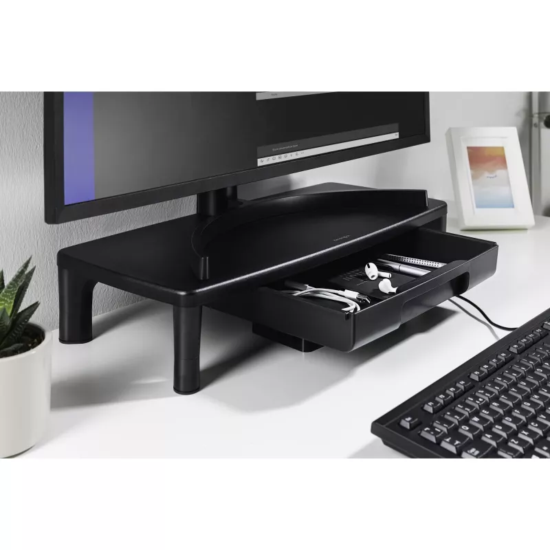 Kensington K63727ES, tamaño completo (100%), con cable, USB, membrana, QWERTY, negro