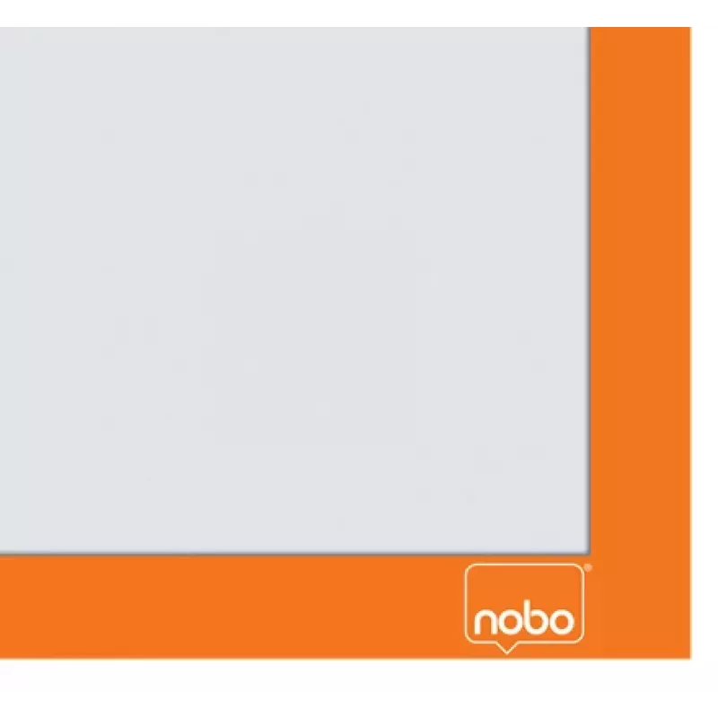 Soporte adhesivo magnético para póster A4 Nobo, naranja