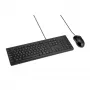 Kensington K75452CH, con cable, USB, membrana, QWERTZ, negro, ratón incluido