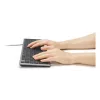 Teclado con cable Kensington KB515 EQ USB-C/USB-A, tamaño completo (100%), con cable, USB, interruptores de tijera, QWERTY, gris