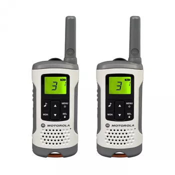 Motorola TLKR T50 Walkie-talkie 8 canales gris, metálico