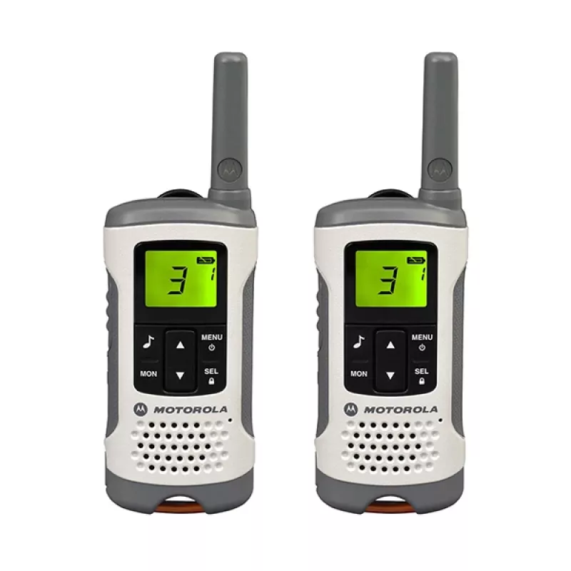 Motorola TLKR T50 Walkie-talkie 8 canales gris, metálico