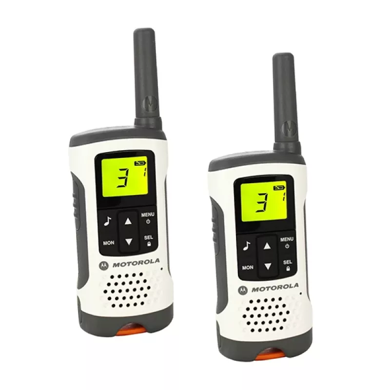 Motorola TLKR T50 Walkie-talkie 8 canales gris, metálico
