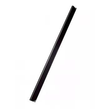 Leitz Fundas de encuadernación A4 6 mm, pinza de encuadernación, negra, 60 hojas, A4, 80 mm, 320 mm