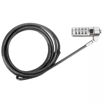 Targus ASP66GLX-S Candado de cable negro 165 m