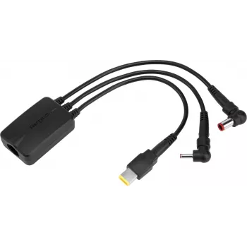 Targus ACC1009EUX Fuente de alimentación/inversor Interior negro