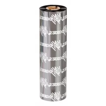 Cinta de transferencia térmica de cera Zebra 2300 450 m negra
