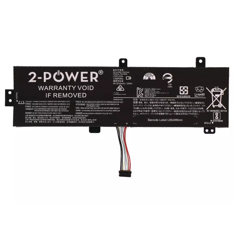 Recambio para portátil 2-Power CBP3733A batería