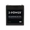 Batería para SAI 2-Power 2P5-12 batería de plomo-ácido (VRLA) 12 V 5 Ah