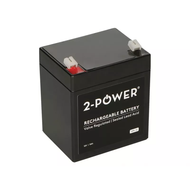 Batería para SAI 2-Power 2P5-12 batería de plomo-ácido (VRLA) 12 V 5 Ah