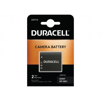 Batería para cámara Duracell - sustituye a batería Sony NP-BG1, 1020 mAh, 3,6 V, litio-ion (Li-Ion)