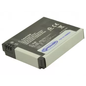 2-Power batería de cámara 3,7V 1000mAh, 1100 mAh, 3.7 V, Lithium-Ion (Li-Ion)