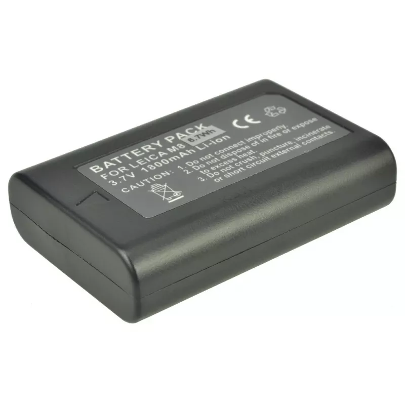 2-Power batería de cámara digital 3,7 V 1600 mAh, 1600 mAh, 3,7 V, iones de litio (Li-Ion)