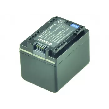 2-Power Batería para videocámara 3,6V 2400mAh, 2400 mAh, 3,6 V, Iones de litio (Li-Ion)
