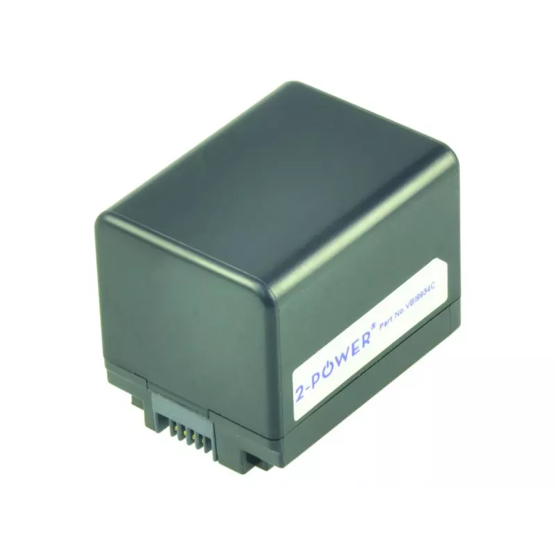 2-Power Batería para videocámara 3,6V 2400mAh, 2400 mAh, 3,6 V, Iones de litio (Li-Ion)