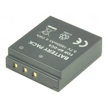 2-Power Batería para cámara digital 3,7 V 1300 mAh, 1100 mAh, 3,7 V, Iones de litio (Li-Ion)