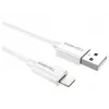 Duracell cable de sincronización/carga 1 metro blanco, 1 m, USB A, Lightning, 2.0, blanco