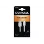 Duracell cable de sincronización/carga 1 metro blanco, 1 m, USB-A, Micro-USB-A, 2.0, blanco