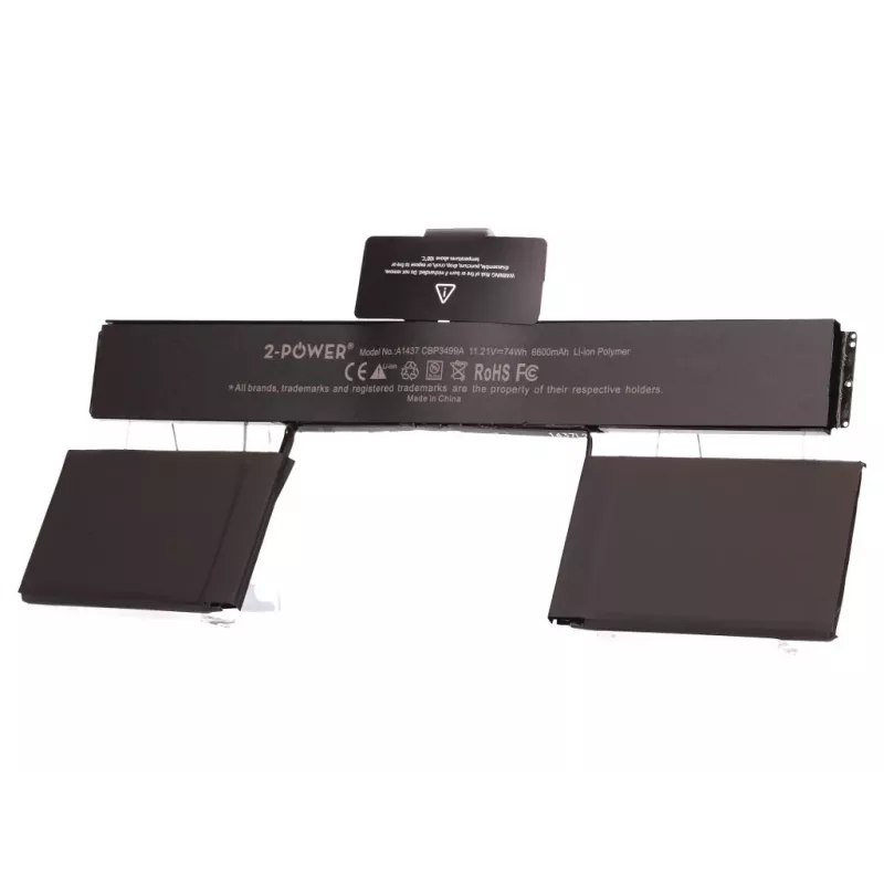 2-Power 11,21 V 6600 mAh batería de portátil Li-Polymer, batería, Apple MacBook Pro 13