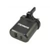 Cargador de red Duracell Type-C y Type-A, interior, AC, negro