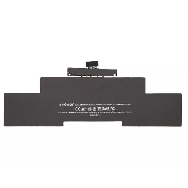 Batería para portátil 2-Power 11,26 V 8400 mAh Li-Polymer, batería, Apple MacBook Pro 15
