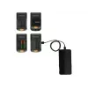 Cargador universal de baterías de cámara 2-Power, para comercio minorista, litio-ión (Li-Ion), AA, AAA, no