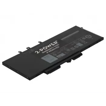Batería para portátil 2-Power 7,6 V, 4 celdas, 68 Wh, sustituye a GJKNX, batería