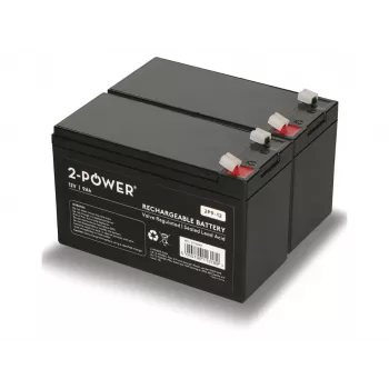 Batería para SAI 2-Power BUN0245A plomo-ácido (VRLA) 12 V 9 Ah