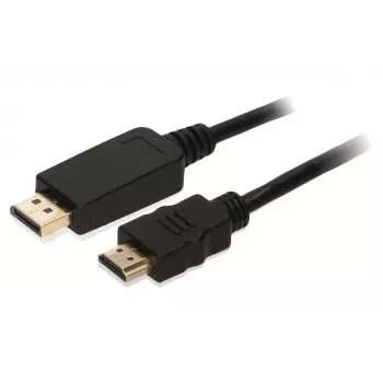 Adaptador de cable de vídeo 2-Power CAB0039A 2 m DisplayPort HDMI Type-A (estándar) negro