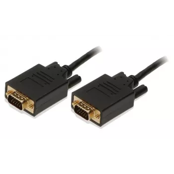 Cable VGA 2-Power CAB0050A 2 m VGA (D-Sub) negro