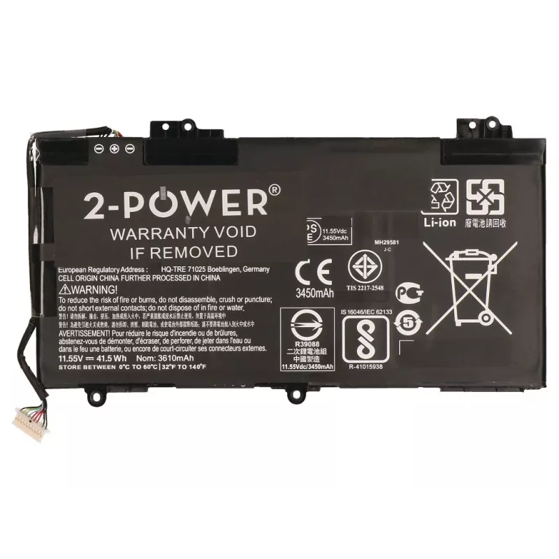 Batería de repuesto para portátil 2-Power CBP3615A