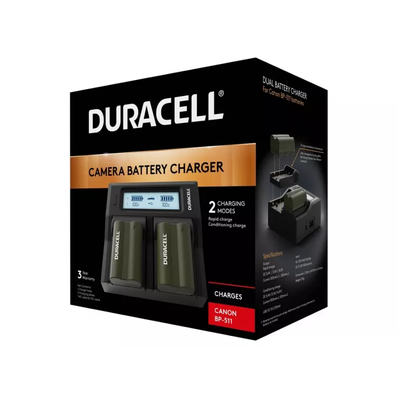 Cargador Duracell DRC6101
