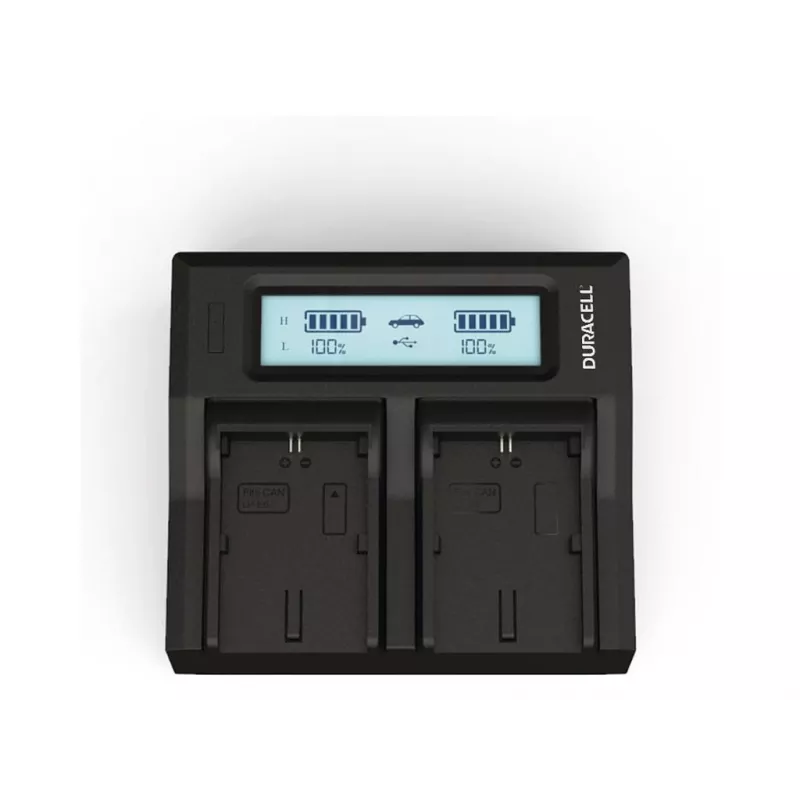 Cargador de baterías Duracell DRC6103