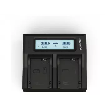 Cargador de baterías Duracell DRC6104