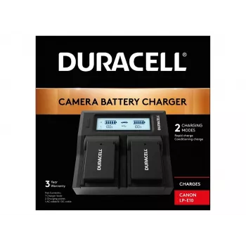 Cargador de baterías Duracell DRC6105
