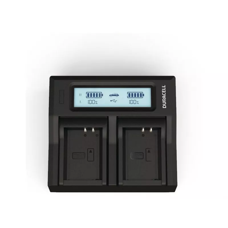 Cargador de baterías Duracell DRC6105