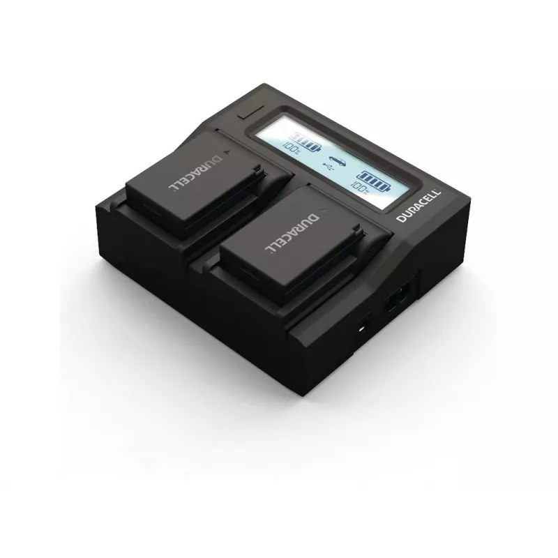 Cargador de baterías Duracell DRC6105